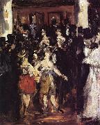 Edouard Manet Le bal de l'Opera France oil painting artist